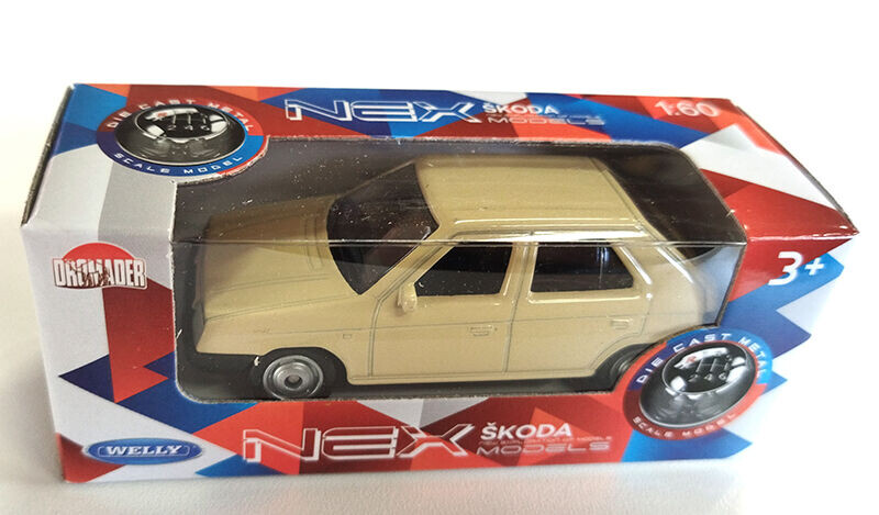 Welly Škoda Favorit béžová 1:60